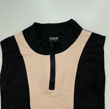 Load image into Gallery viewer, Girls KREW KIDS, lightweight black &amp; pink tunic top, L: 44cm, FUC, size 2,  