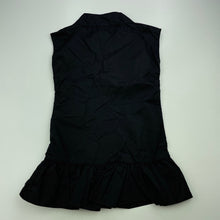 Load image into Gallery viewer, Girls KREW KIDS, lightweight black &amp; pink tunic top, L: 44cm, FUC, size 2,  