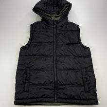 Load image into Gallery viewer, Boys Anko, hooded puffer vest / sleeveless jacket, GUC, size 9,  