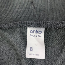 Load image into Gallery viewer, Boys Anko, grey casual shorts, elasticated, EUC, size 8,  