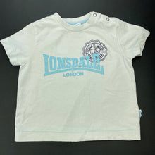 Load image into Gallery viewer, Boys Lonsdale, white cotton t-shirt / top, FUC, size 00,  