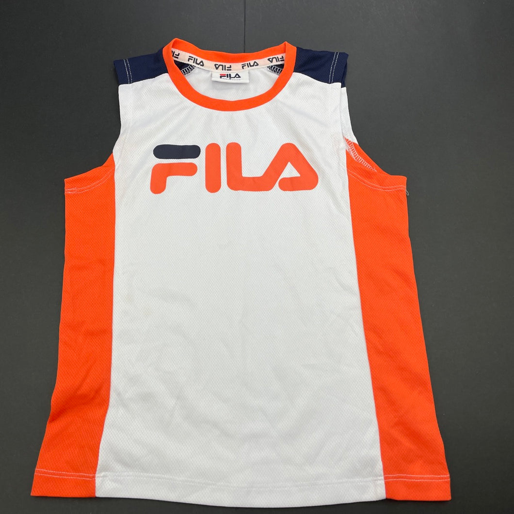 FILA sports activewear tank top size 6 Pre loved