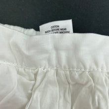 Load image into Gallery viewer, Girls Target, lined embroidered cotton skirt, elasticated, L: 37cm, FUC, size 7,  