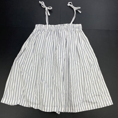 Girls Bonds, striped cotton casual summer dress, EUC, size 2, L: 49cm