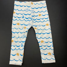 Load image into Gallery viewer, Girls M&amp;S, stretchy leggings / bottoms, elasticated, FUC, size 1,  