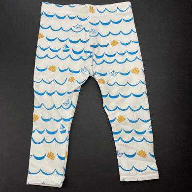 Girls M&S, stretchy leggings / bottoms, elasticated, FUC, size 1,  