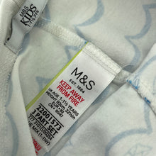 Load image into Gallery viewer, Girls M&amp;S, stretchy leggings / bottoms, elasticated, FUC, size 1,  