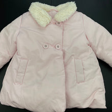 Load image into Gallery viewer, Girls Next, fleece lined wadded jacket / coat, L: 37cm, EUC, size 1,  