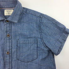 Load image into Gallery viewer, Boys Next, cotton lightweight denim short sleeve shirt, GUC, size 7