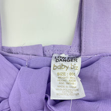 Load image into Gallery viewer, Girls Baby Biz, purple lightweight summer romper, NEW, size 000,  