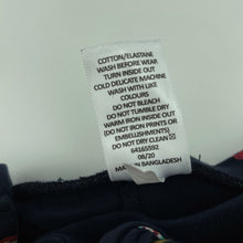 Load image into Gallery viewer, Girls Target, navy Christmas skirt, elasticated, built-in shorts, EUC, size 1,  