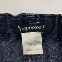 Load image into Gallery viewer, unisex Papoose, lightweight denim jeans, adjustable, Inside leg: 26cm, FUC, size 1,  