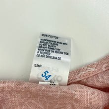 Load image into Gallery viewer, Girls Anko, pink &amp; white floral cotton dress, EUC, size 1, L: 41cm