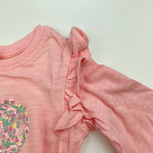 Load image into Gallery viewer, Girls Dymples, pink cotton long sleeve top, EUC, size 00,  