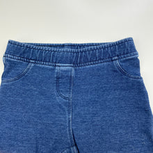 Load image into Gallery viewer, Girls Baby Club, stretchy denim leggings / bottoms, Inside leg: 15cm, FUC, size 1,  