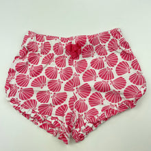 Load image into Gallery viewer, Girls Target, pink &amp; white cotton shorts, elasticated, GUC, size 00,  