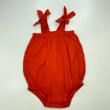 Load image into Gallery viewer, Girls Baby Berry, lightweight cotton summer romper, EUC, size 00,  