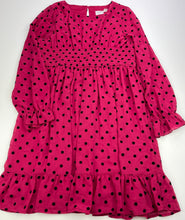 Load image into Gallery viewer, Girls Origami, lined long sleeve party dress, EUC, size 16, L: 81cm