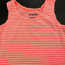 Load image into Gallery viewer, Girls Bonds, striped chesty singlet top, FUC, size 0,  