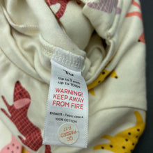Load image into Gallery viewer, unisex Tu, cotton zip coverall / romper, dogs, EUC, size 0000,  