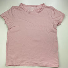 Load image into Gallery viewer, Girls KID, pink stretchy t-shirt / top, GUC, size 16,  