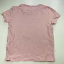 Load image into Gallery viewer, Girls KID, pink stretchy t-shirt / top, GUC, size 16,  