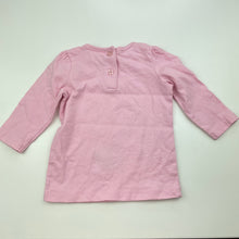 Load image into Gallery viewer, Girls Baby Berry, pink cotton long sleeve t-shirt / top, FUC, size 00,  