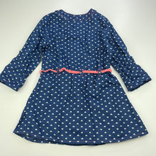 Load image into Gallery viewer, Girls Little Lass, long sleeve tunic top, L: 49cm, EUC, size 6,  