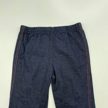 Load image into Gallery viewer, Girls blue, stretchy leggings, elasticated, Inside leg: 42cm, EUC, size 6,  