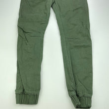 Load image into Gallery viewer, Boys Anko, khaki casual pants, elasticated, Inside leg: 55cm, small mark front left leg, FUC, size 8,  