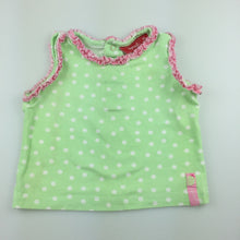 Load image into Gallery viewer, Girls Sprout, green soft stretchy t-shirt / top, GUC, size 00