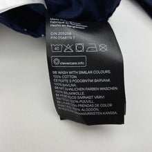 Load image into Gallery viewer, Boys H&amp;M, navy cotton long sleeve shirt, EUC, size 10,  
