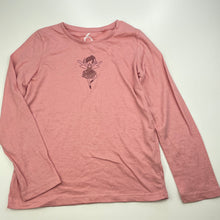 Load image into Gallery viewer, Girls Brilliant Basics, pink cotton long sleeve top, ballerina, EUC, size 6,  