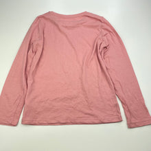 Load image into Gallery viewer, Girls Brilliant Basics, pink cotton long sleeve top, ballerina, EUC, size 6,  