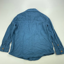 Load image into Gallery viewer, Boys Tilt, linen blend long sleeve shirt, EUC, size 4,  