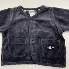 Load image into Gallery viewer, unisex Pumpkin Patch, cotton lined velour sweater / top, GUC, size 00,  
