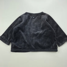 Load image into Gallery viewer, unisex Pumpkin Patch, cotton lined velour sweater / top, GUC, size 00,  
