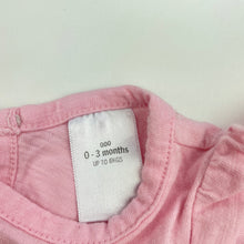 Load image into Gallery viewer, Girls Target, pink cotton t-shirt / top, sequin fish, GUC, size 000,  