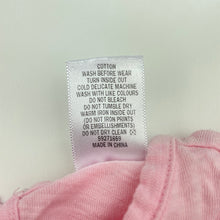 Load image into Gallery viewer, Girls Target, pink cotton t-shirt / top, sequin fish, GUC, size 000,  