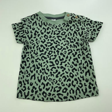 unisex Dymples, animal print cotton t-shirt / top, EUC, size 00,  