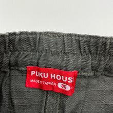 Load image into Gallery viewer, Girls PUKU HOUSE, grey cotton skirt, elasticated, sequins, GUC, size 1,  