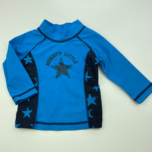 Load image into Gallery viewer, Boys Tiny Little Wonders, long sleeve rashie / swim top, EUC, size 00,  