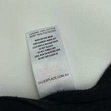 Load image into Gallery viewer, Girls Ollies Place, black cotton tutu romper, GUC, size 0,  