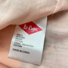 Load image into Gallery viewer, Girls Lee Cooper, lined lightweight cotton skirt, elasticated, L: 28cm, GUC, size 5,  