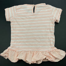 Load image into Gallery viewer, Girls Seed, pink &amp; white stripe cotton top, FUC, size 1,  