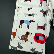 Load image into Gallery viewer, Boys GRR DUDS, cotton pants, elasticated, dogs, Inside leg: 24cm, light marks, FUC, size 1,  