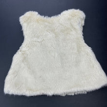 Load image into Gallery viewer, Girls Fred Bare, lined faux fur vest / sleeveless jacket, EUC, size 0,  