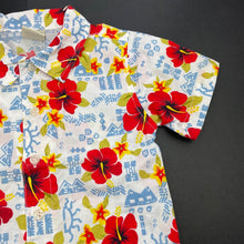 Load image into Gallery viewer, Boys Now, colourful floral short sleeve shirt, FUC, size 1,  