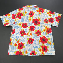 Load image into Gallery viewer, Boys Now, colourful floral short sleeve shirt, FUC, size 1,  