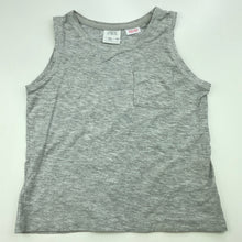 Load image into Gallery viewer, Boys Zara, grey marle singlet / tank top, GUC, size 3-4,  